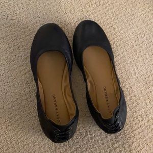 Lucky Brand Black Flats